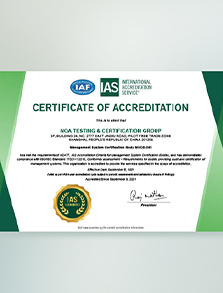 NOA-IAS Accreditation